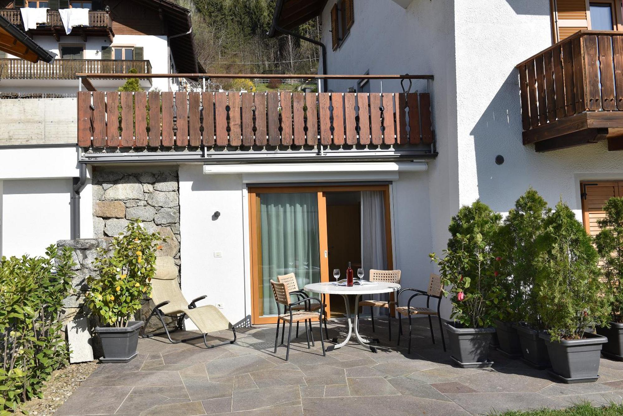 Haus Rosengarten Tirolo Eksteriør billede